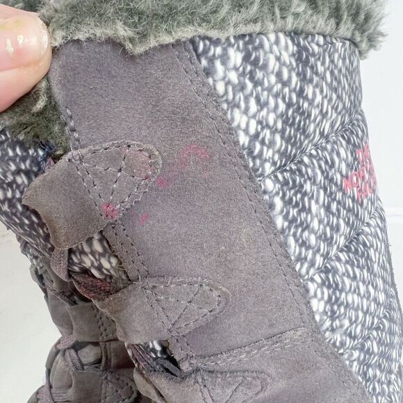 The North Face Nuptse Purna Boots Winter Snow Boots Fur Waterproof Size 7.5 - Picture 6 of 8